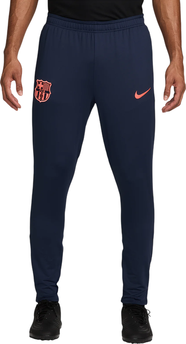 Tepláky Nike FC Barcelona Strike Soccer Knit Pants Navy | hm3381-410, 0