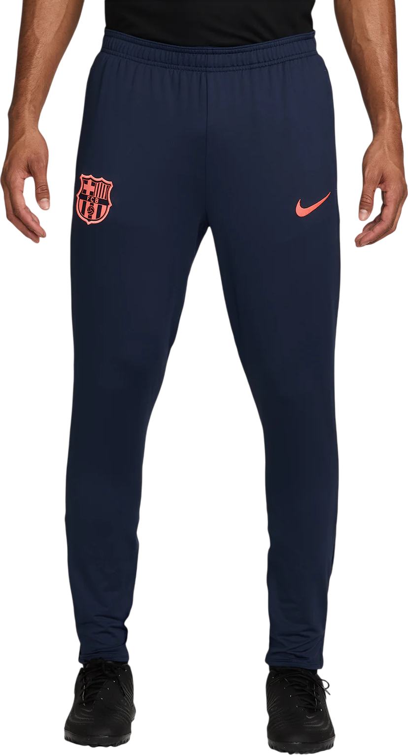 Tepláky Nike FC Barcelona Strike Soccer Knit Pants Navy | hm3381-410