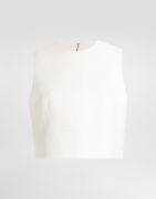 Dolce & Gabbana Stretch Mat Crop Top