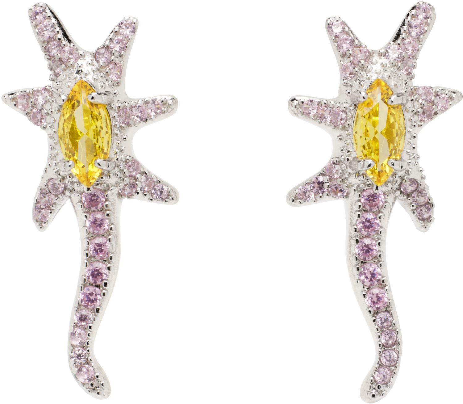 Náušnice Collina Strada Collina Strada Star Trail Drop Earrings Rôznofarebný | XX1044, 0