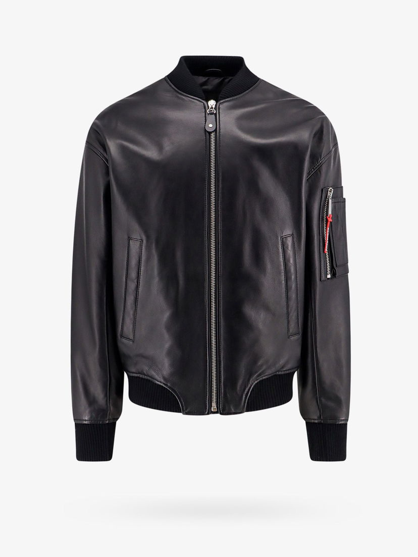 Bomber bunda DSQUARED2 Bomber Jacket Čierna | S74AM1502SY1602900