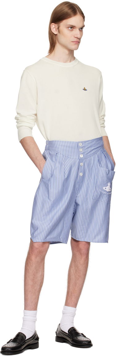 Sveter Vivienne Westwood Vivienne Westwood Alex Round Neck Sweater Biela | 27010012-Y003F-, 4