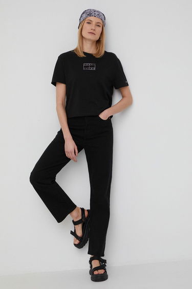 Džínsy Levi's Jeans Donna Ribcage Straight Čierna | 72693.0012, 0