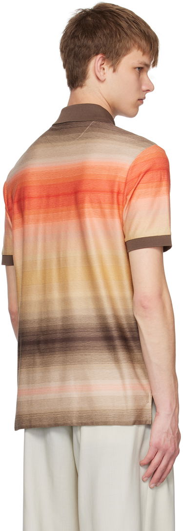 Polo tričko Paul Smith Paul Smith Untitled Stripe Polo Oranžová | M1R-958P-K02020-62, 2