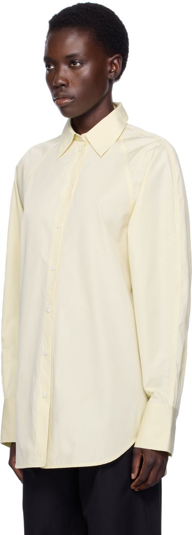 Košeľa TOTEME TOTEME Raw Raglan Shirt Žltá | 253-WRT0515-FB0226, 3