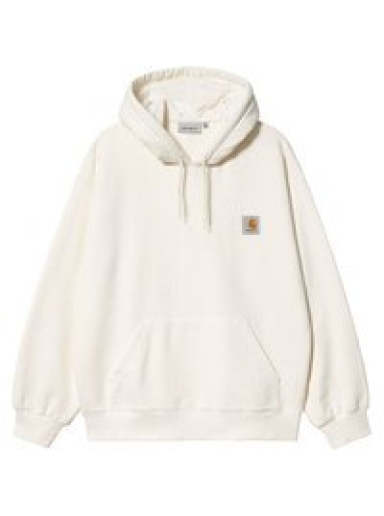 Mikina Carhartt WIP Hooded Nelson, Wax Biela | I029963.D6GD