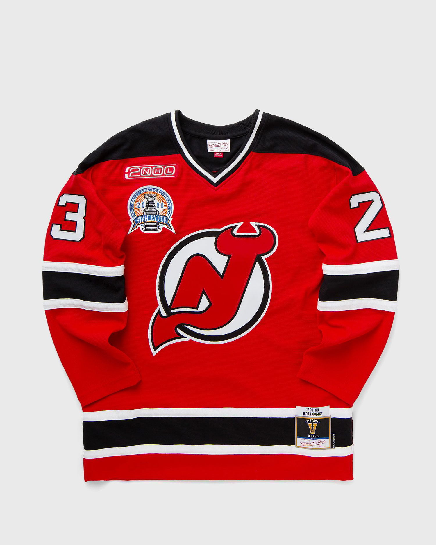 Dres Mitchell & Ness NHL JERSEY DEVILS 1999 SCOTT GOMEZ Jersey Červená | JY8732-NJDRED1, 0