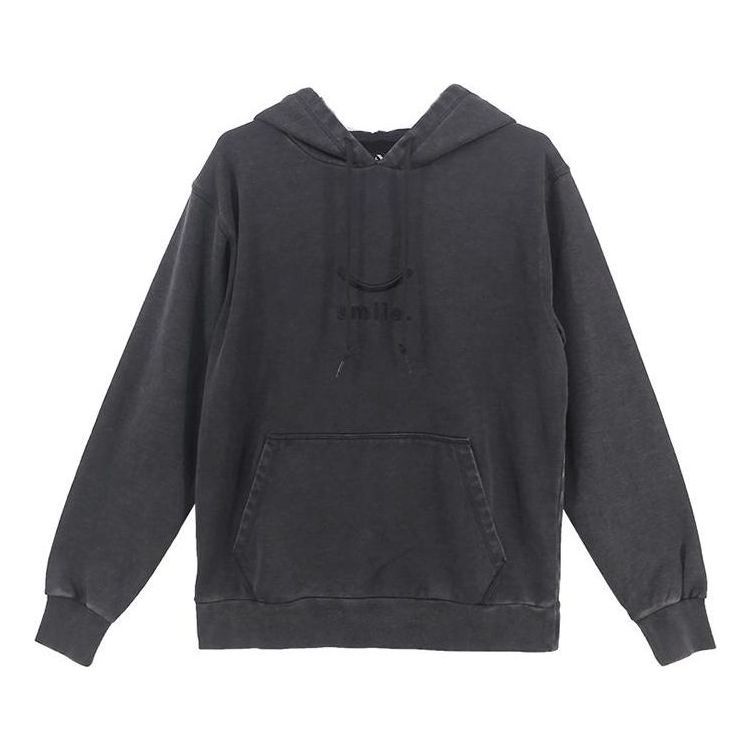 Mikina Converse Jack Purcell Smile Hoodie Čierna | 10023442-A01