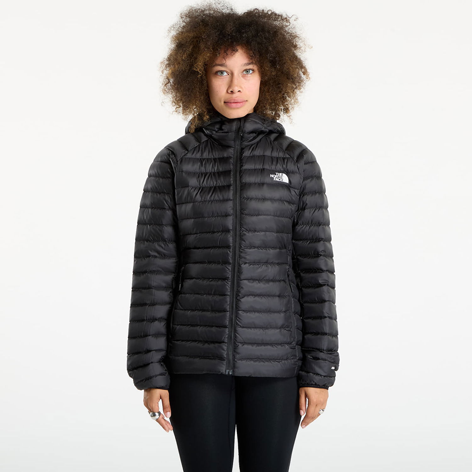 Prešívaná bunda The North Face Bettaforca Lt Down Hooded Jacket Čierna | NF0A8E0JKX71, 0