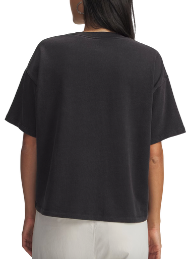 Tričko Under Armour Boxy Wash Heavyweight Short Sleeve T-Shirt Čierna | 6007690-001, 1