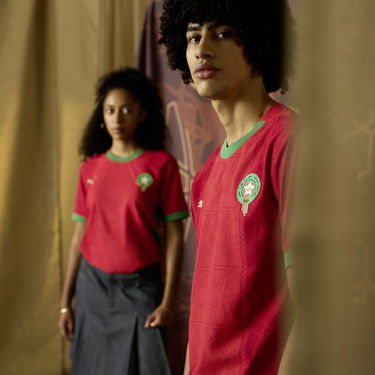 Tričko Puma Morocco 2025 Home Jersey Červená | 777696_01, 5
