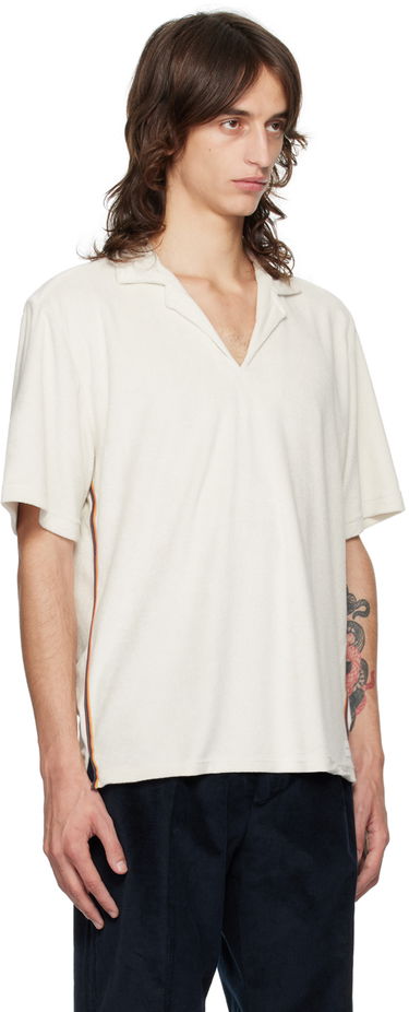 Polo tričko Paul Smith Paul Smith Artist Stripe Polo Biela | M1A-593-MU477-02, 1