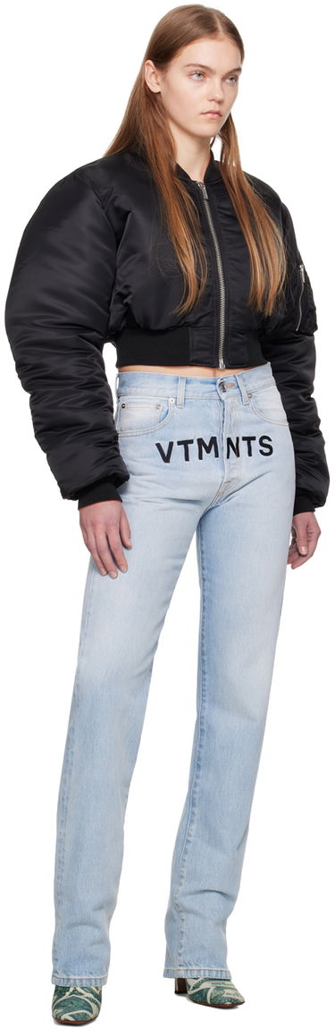 Džínsy VETEMENTS Embroidered Jeans Modrá | VL20PA280L, 3