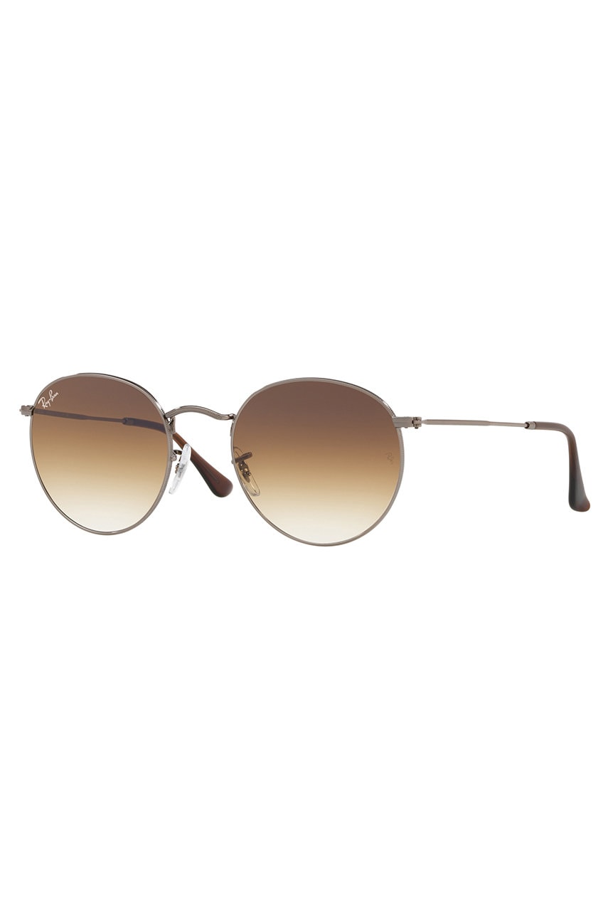 Slnečné okuliare Ray-Ban Ray-Ban Round Metal Sunglasses Šedá | 0RB3447N.004/51.53.D, 1