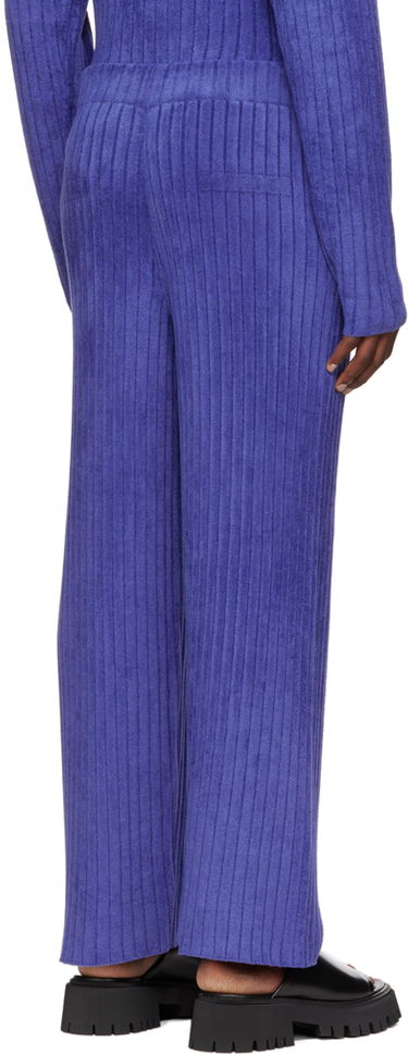 Nohavice Dion Lee Ribbed Knit Lounge Pants Modrá | C7101P22, 2