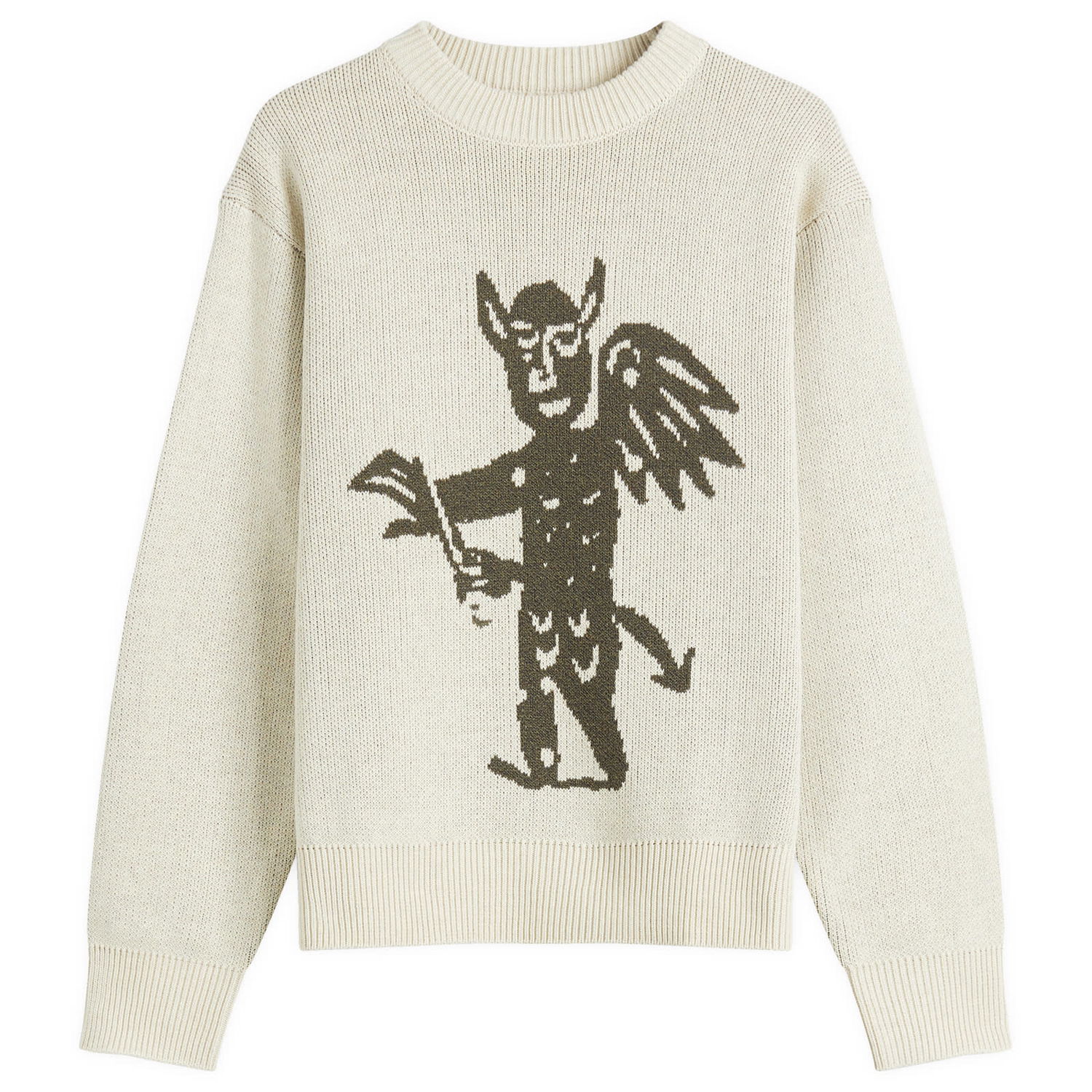 Sveter Heresy Heresy Rogue Knit Jumper Béžová | HSS25-KW04E-ECR, 1
