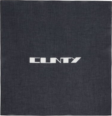 Šál Rick Owens Rick Owens DRKSHDW Cotton Printed Opera Bandana Čierna | DA02E7471.SCAEP2, 3