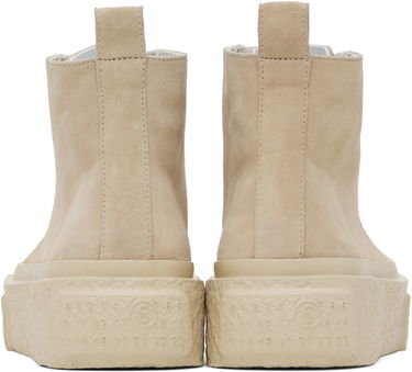 Tenisky a topánky Maison Margiela MM6 Maison Margiela Suede High-Top Béžová | SH1WS0014 P5246, 1
