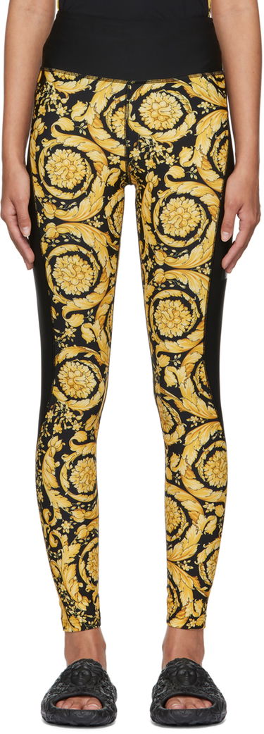 Legíny Versace Barocco Print Leggings Žltá | 1004092_1A03030_5B010, 0