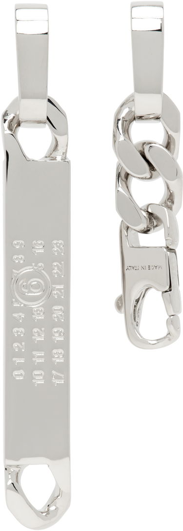 Kľúčenka Maison Margiela MM6 Maison Margiela Chain Drop Earrings Metalická | SM6VG0099 P8371, 3