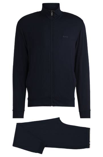 Súprava BOSS BOSS Relaxed-Fit Stretch Tracksuit Navy | 50535856, 0
