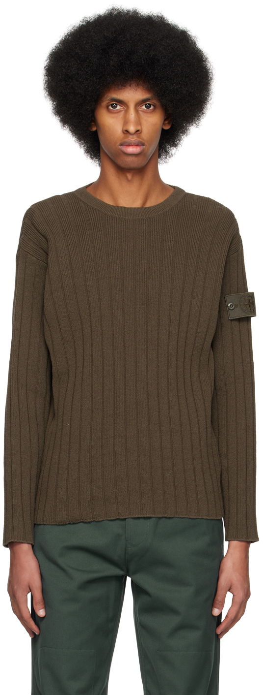 Sveter Stone Island Patch Zelené | 7815539FA, 0