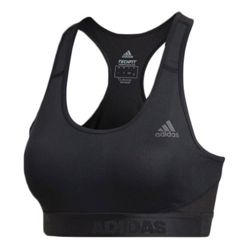 Podprsenka adidas Originals Alphaskin Sport Padded Bra Čierna | CD9718