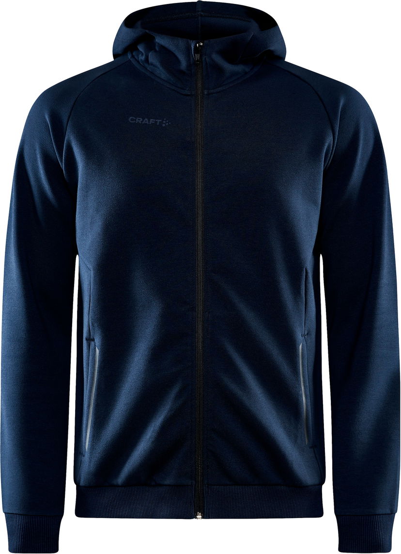 Mikina Craft CORE SOUL Full Zip Hoodie Navy | 1910620-395000