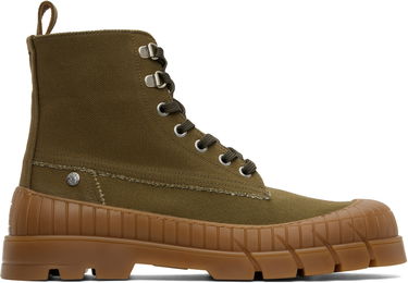 Oblečenie KENZO Kenzo Paris 'KENZO-Gobi' Lace-Up Boots Zelené | FF55BT720F52, 0