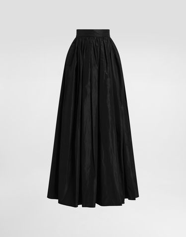 Sukňa Dolce & Gabbana Dolce & Gabbana Taffeta Circle Skirt Čierna | F4CY4TFU1THN0000, 0