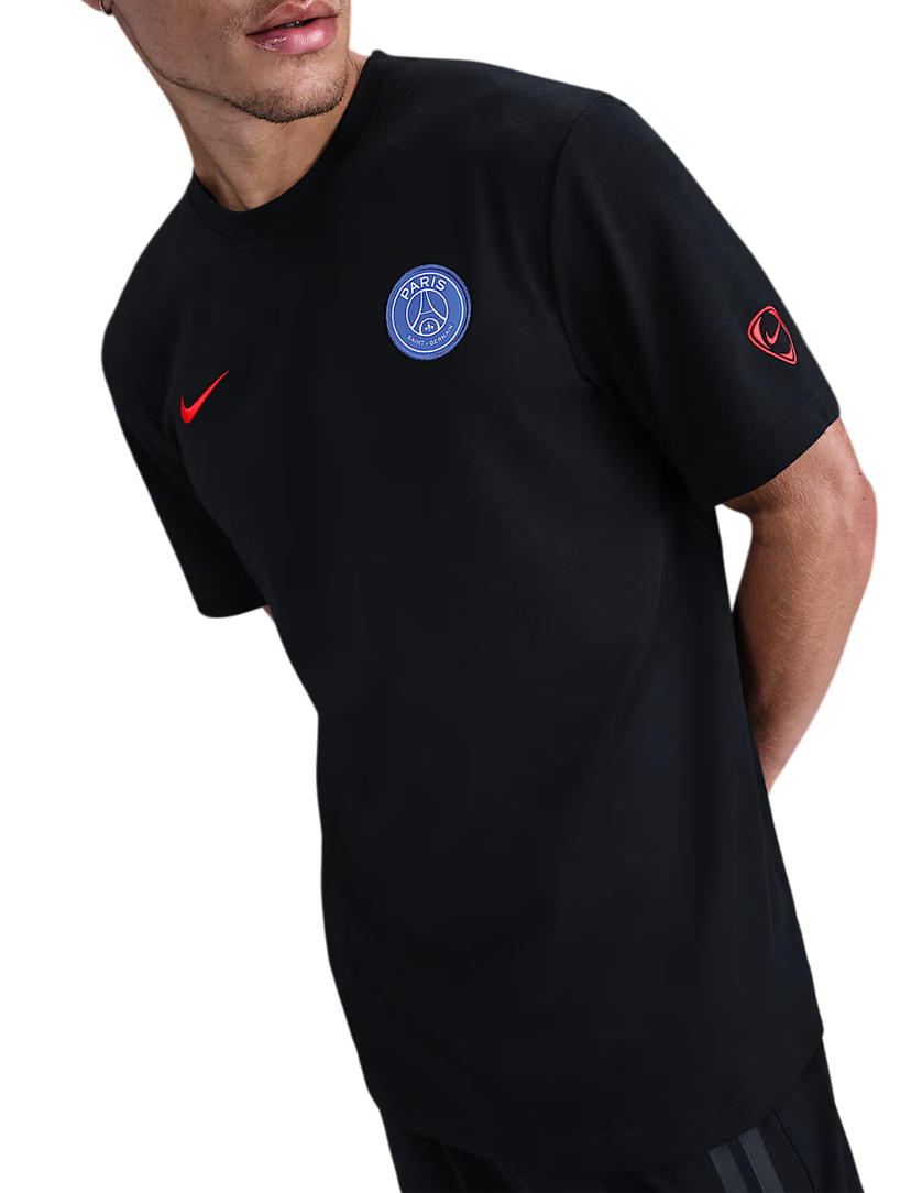 Tričko Nike Paris Saint-Germain Dri-FIT Primary Statement T-Shirt 2025/26 Čierna | hq3870-010