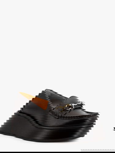 Tenisky a topánky Gucci Gucci Platform Loafers with Horsebit Čierna | 794317AADO01000, 1