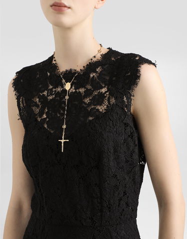 Náhrdelník Dolce & Gabbana Rosary-style Metal Necklace Onesize Metalická | WNR4C1W1111ZOO00, 1