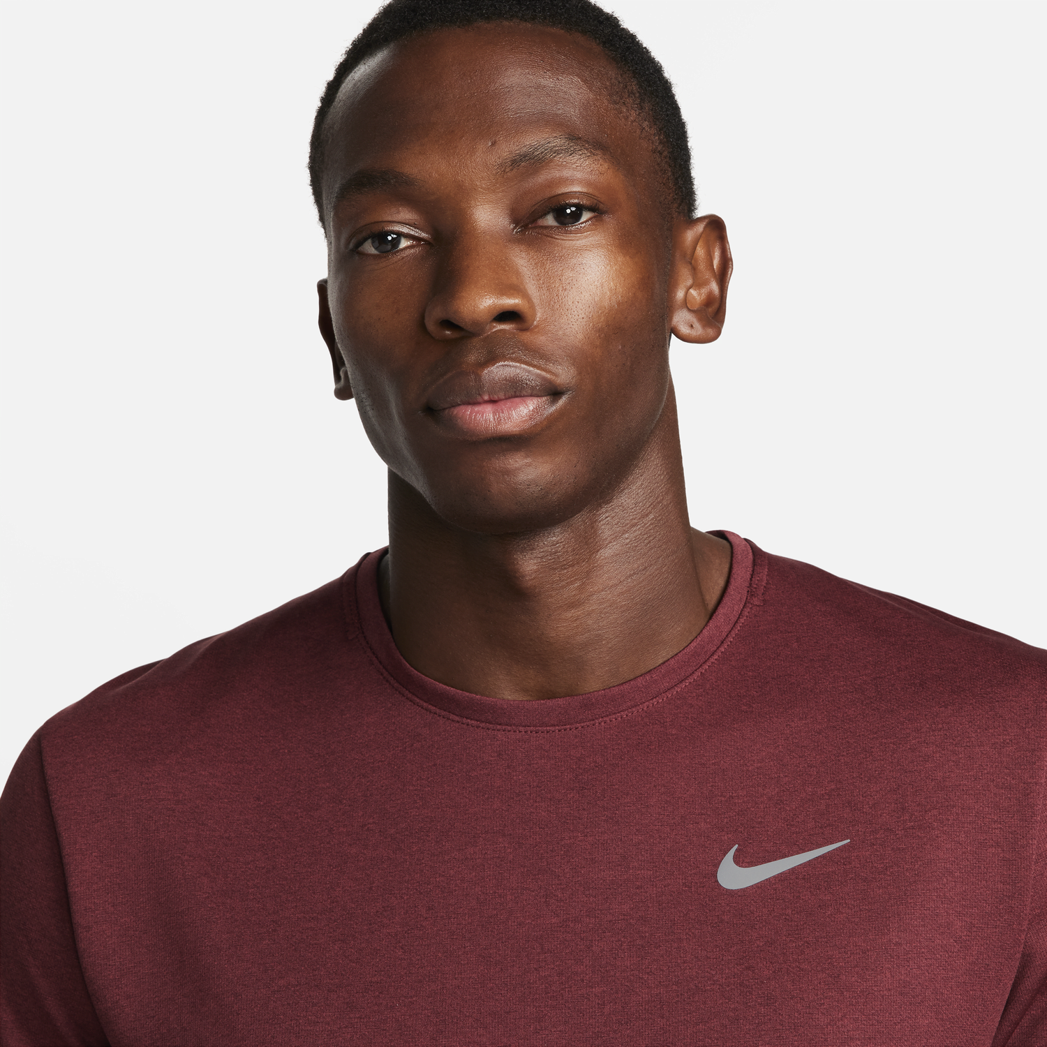 Tričko Nike Miler Dri-FIT UV Červená | DV9315-681, 1