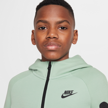 Mikina Nike Nike Sportswear Tech Fleece Full-Zip Hoodie Zelené | HV5867-037, 4