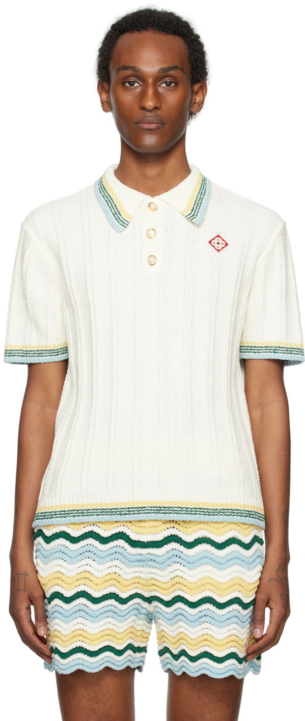 Striped Polo Tee