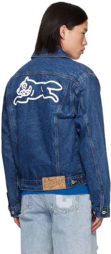 Bunda BBC IceCream ICECREAM Running Dog Denim Jacket Modrá | ICD006, 2