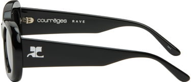 Slnečné okuliare Courrèges Oval Sunglasses Čierna | 322ALU003AC0006, 2