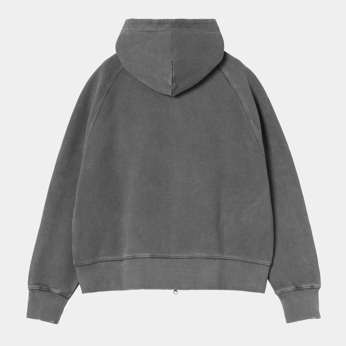 Mikina Carhartt WIP Hooded Torion Full-Zip Jacket grind wash Šedá | I036047_12, 1