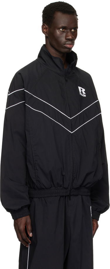 Vetrovka Rhude Rhude Piping Raglan Track Jacket Čierna | RHPS25JA01005, 1