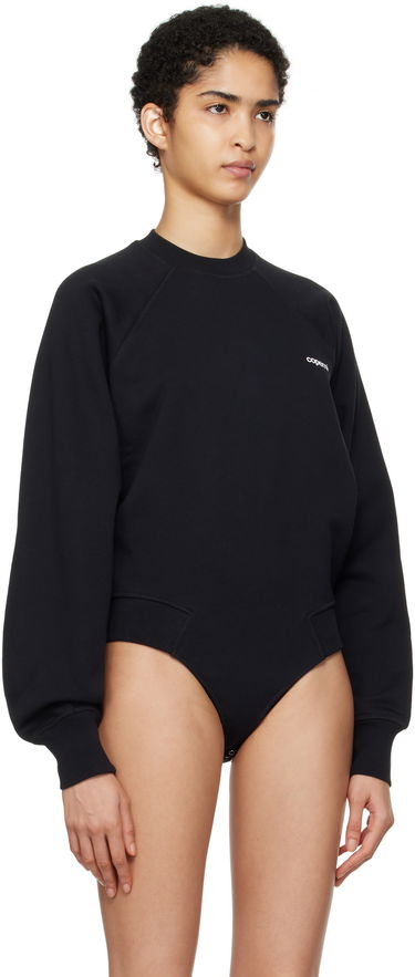 Mikina Coperni Crewneck Sweatshirt Bodysuit Čierna | COPJS105F5010, 3
