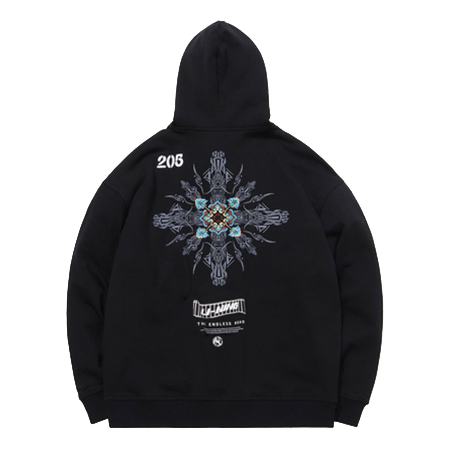 Mikina Li-Ning Cheng Feng Series x Dunhuang Museum Crossover Pullover Hoodie Čierna | AWDQC51-3, 0