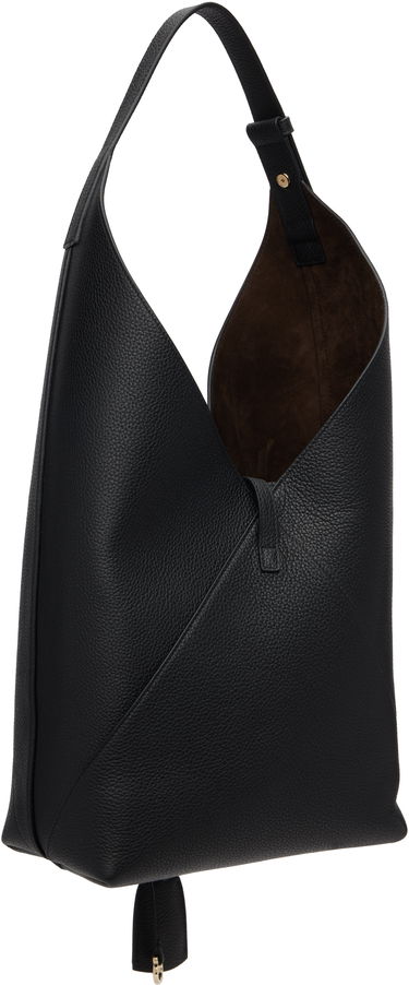 Tote bag FERRAGAMO Salvatore Ferragamo V-Shaped Tote Čierna | 783044, 2