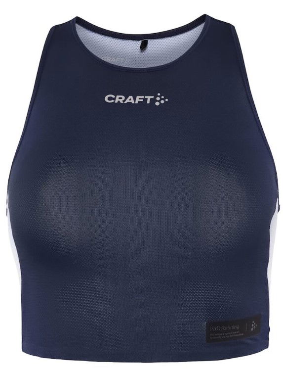 Tielko Craft Tank Top Hypervent Croppe Modrá | 1910432-396932, 0