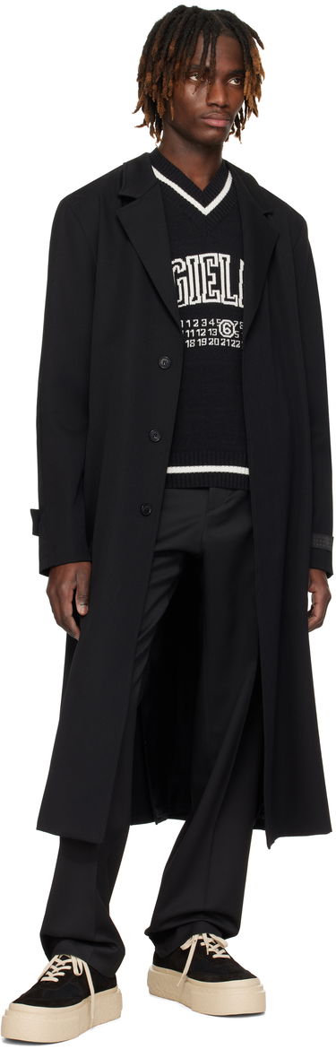 Nohavice Maison Margiela MM6 Maison Margiela Creased Trousers Čierna | SH0KA0035 M35227, 3