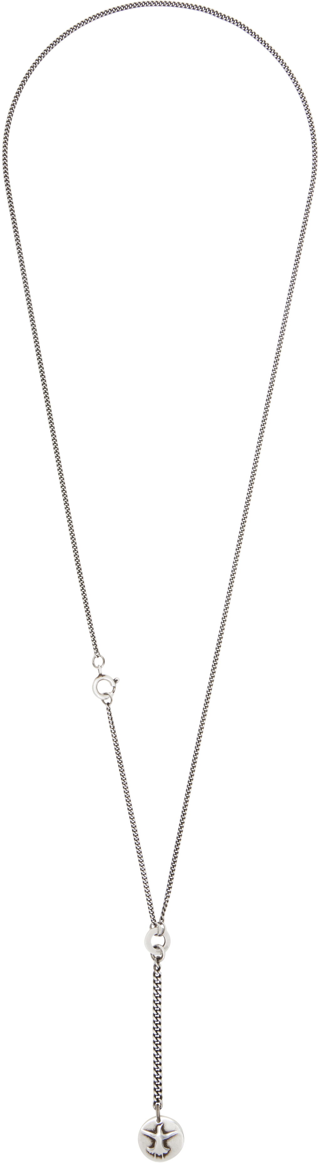 Náhrdelník Ann Demeulemeester Ann Demeulemeester Wivian Flying Bird Pendant Necklace Metalická | B0013276-JW020-070, 0