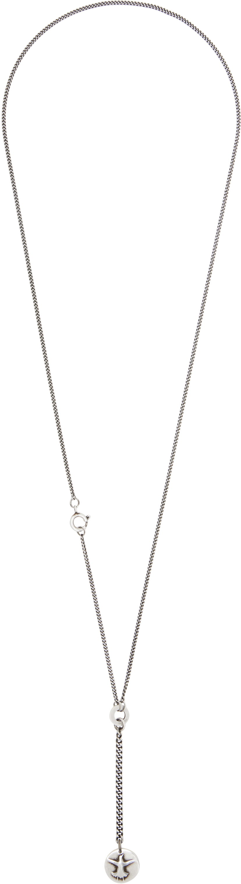 Náhrdelník Ann Demeulemeester Ann Demeulemeester Wivian Flying Bird Pendant Necklace Metalická | B0013276-JW020-070