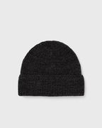 Wool Cotton Rib Beanie