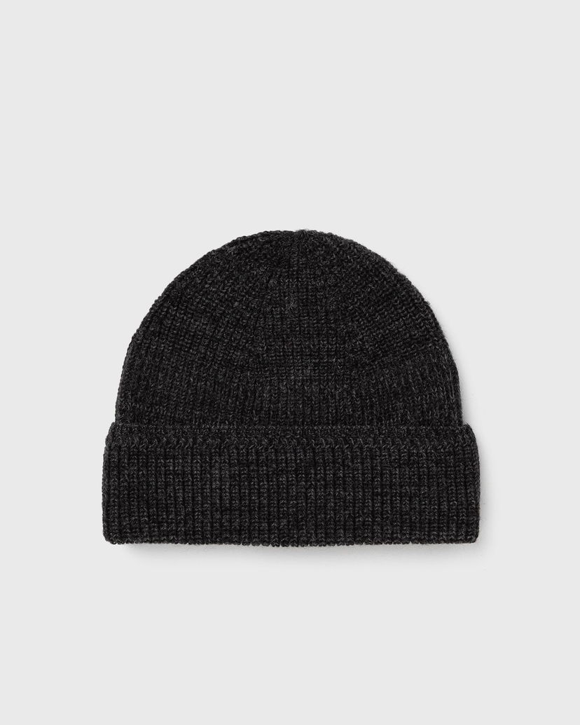 Kulicha NORSE PROJECTS Wool Cotton Rib Beanie Čierna | N95-0840-1600