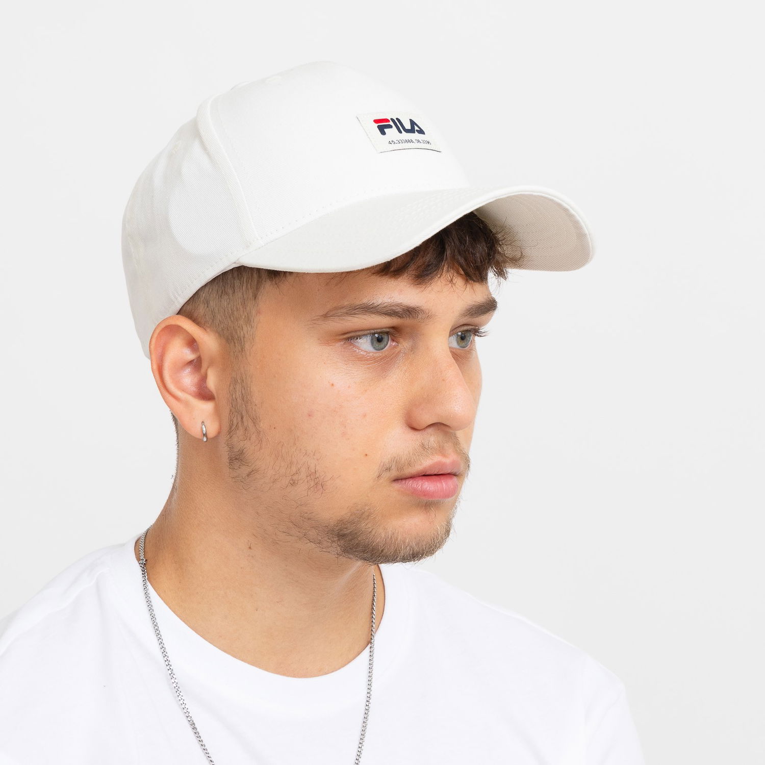 Šiltovka FILA Fila BRIGHTON Coord Label Cap Biela | FCU0023-80042, 0